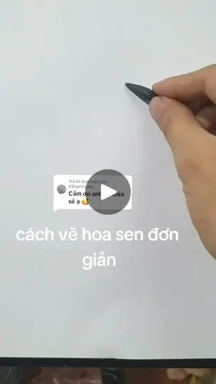 Cách Vẽ Hoa Sen Bằng Chì: Hướng Dẫn Chi Tiết 1