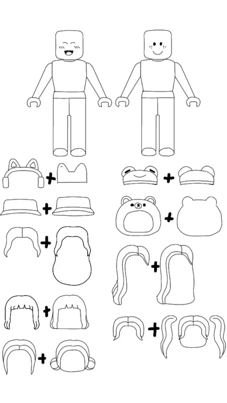 Chibi búp bê giấy tô màu - Giải trí sáng tạo cho bé 5