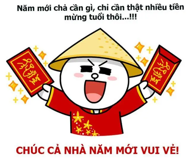 Meme Chúc Mừng Năm Mới Đầy Sắc Màu: Hình Ảnh Để Gửi Lời Chúc 14