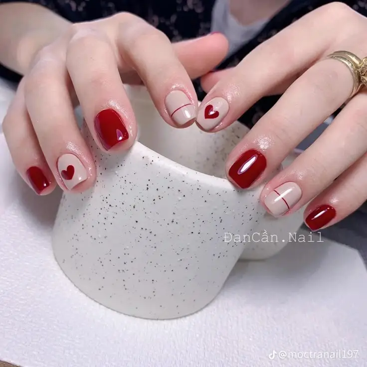 Mẫu nail vẽ hoa đơn giản - Nghệ thuật làm đẹp từ thiên nhiên 19