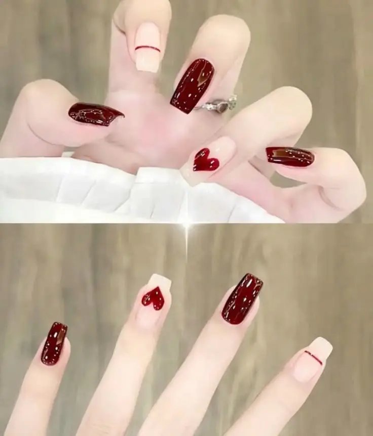 Mẫu nail vẽ hoa đơn giản - Nghệ thuật làm đẹp từ thiên nhiên 22