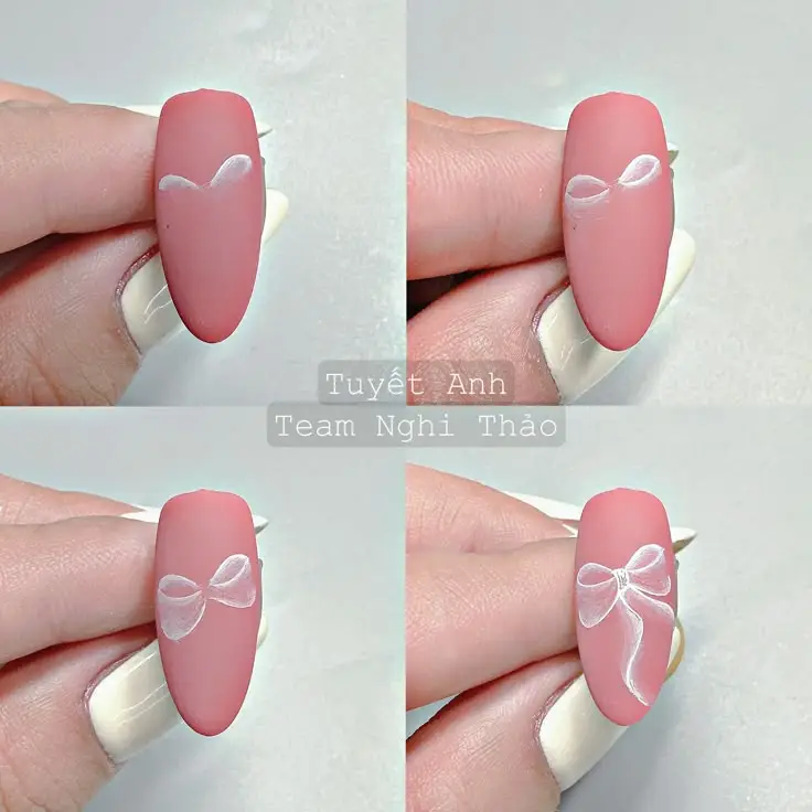 Mẫu nail vẽ hoa đơn giản - Nghệ thuật làm đẹp từ thiên nhiên 25