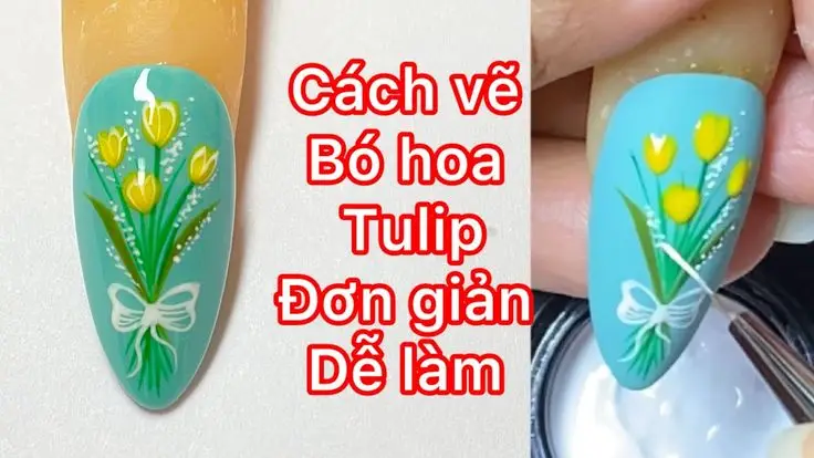 Vẽ Hoa Tulip Đơn Giản: Nghệ Thuật Vẽ Dễ Dàng Cho Người Mới Bắt Đầu 26