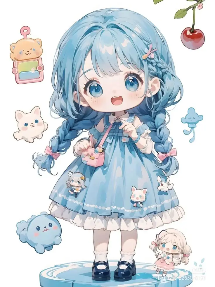 Ảnh Anime Nữ Cute Chibi Đáng Yêu 25