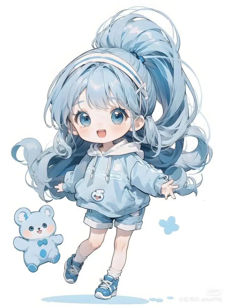 Ảnh Anime Nữ Cute Chibi Đáng Yêu 50