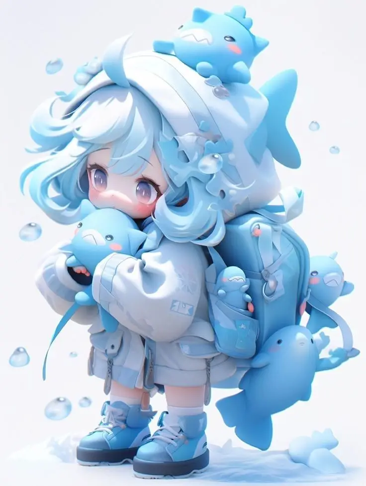 Ảnh Anime Nữ Cute Chibi Đáng Yêu 76