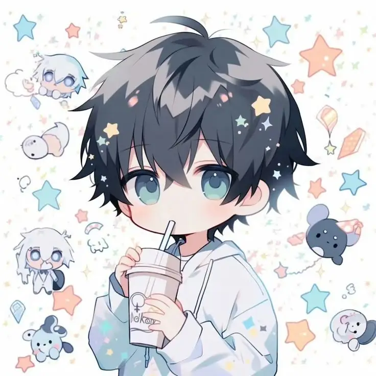 Top 50 Avatar Cute Anime Chibi Boy Dễ Thương 31