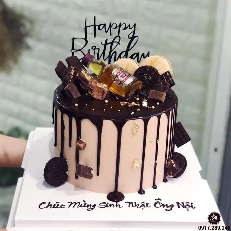 Bánh Sinh Nhật Sang Trọng Cho Nam 30