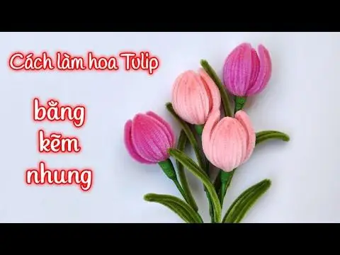 Cách Làm Hoa Bằng Kẽm Nhung: Hướng Dẫn Chi Tiết