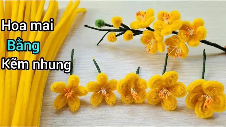 Cách Làm Hoa Bằng Kẽm Nhung: Hướng Dẫn Chi Tiết 22