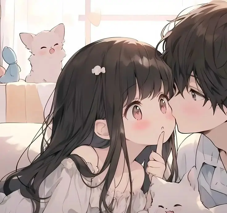 Cute Ảnh Đôi Anime Cắt: Những Khoảnh Khắc Ngọt Ngào Của Các Cặp Đôi 46