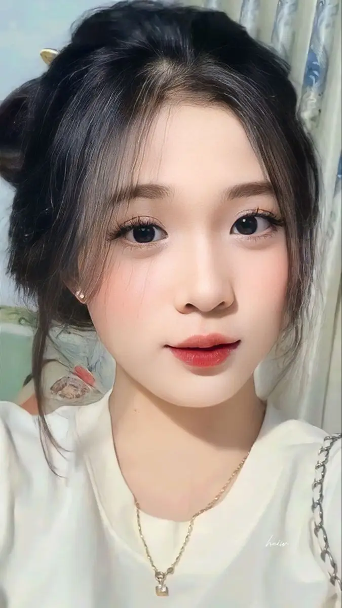 Hình ảnh đẹp cute con gái cho tình yêu màu hồng 31