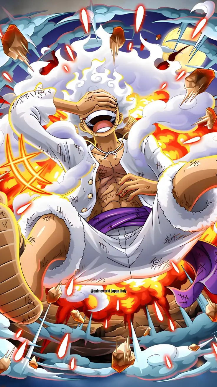 Hình nền Luffy Gear 5 cho fan One Piece 1