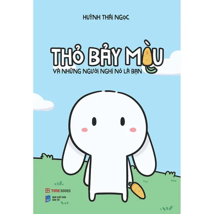 Bộ sưu tập hình nền thỏ bảy màu dễ thương 33