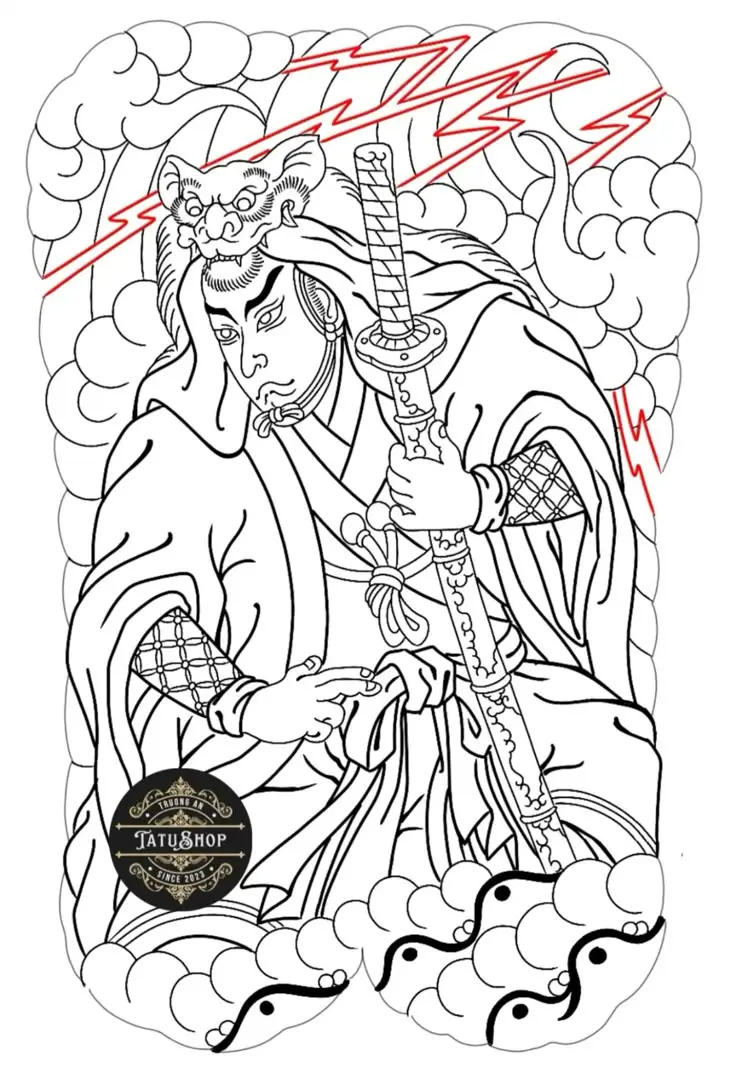 Hình Xăm Samurai Nhật Cổ: Biểu Tượng Của Danh Dự Và Tự Do 6