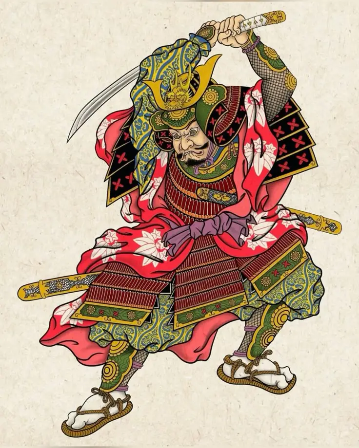 Hình Xăm Samurai Nhật Cổ: Biểu Tượng Của Danh Dự Và Tự Do 23