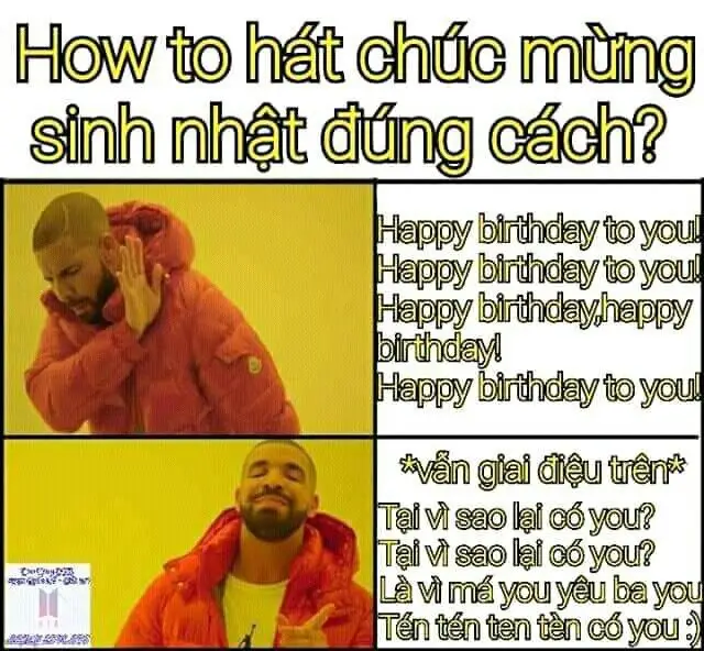 Meme chúc mừng sinh nhật cute: Tuyển tập hình ảnh chúc mừng dễ thương 59