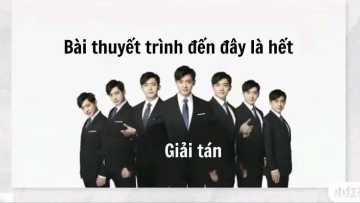 Meme kết thúc bài thuyết trình: Nụ cười làm sáng bừng không khí 45