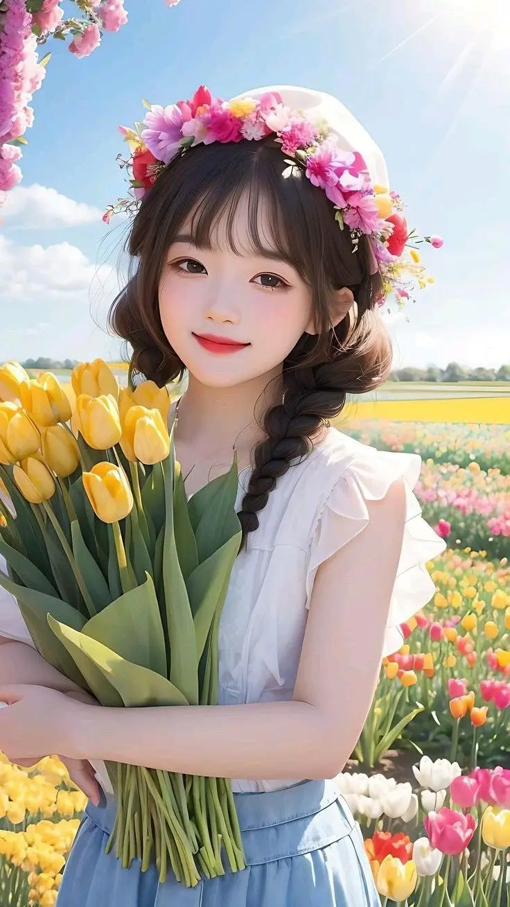 Những hình ảnh cô gái cute phù hợp cho avatar 44