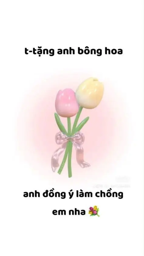 Tặng Em Bông Hoa Meme: Bộ Ảnh Độc Đáo Và Dễ Thương 21