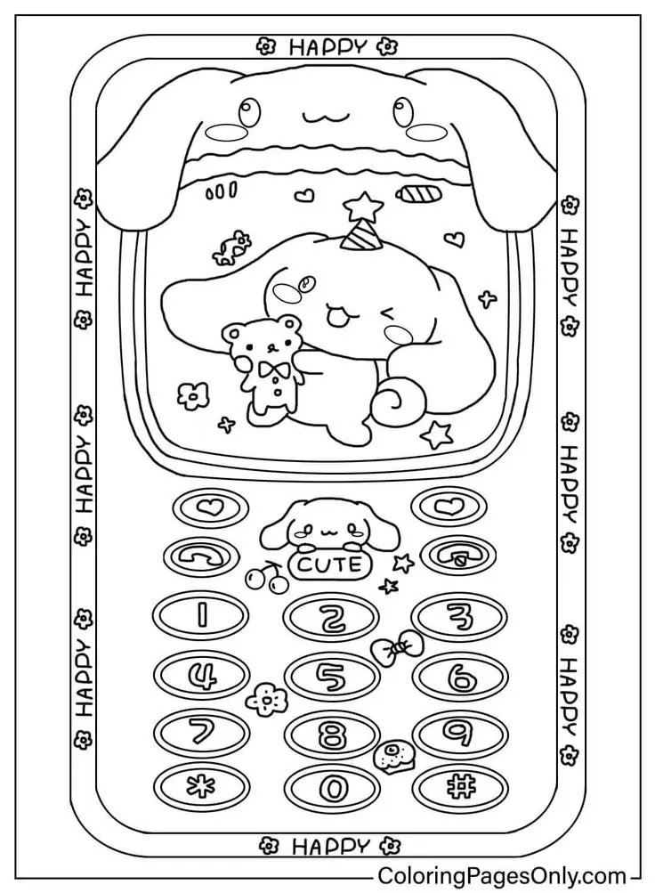 Khám Phá Tranh Tô Màu Hello Kitty Dễ Thương 28