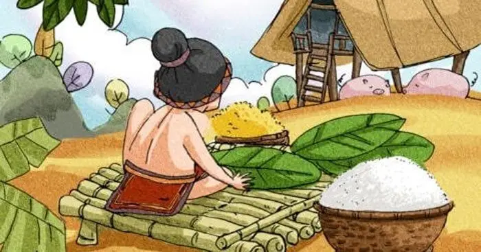 Vẽ Bánh Chưng Bánh Dày - Sáng Tạo Nghệ Thuật Bánh Truyền Thống 66