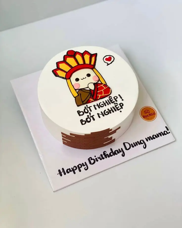 Vẽ Bánh Sinh Nhật Chibi Dễ Thương 19