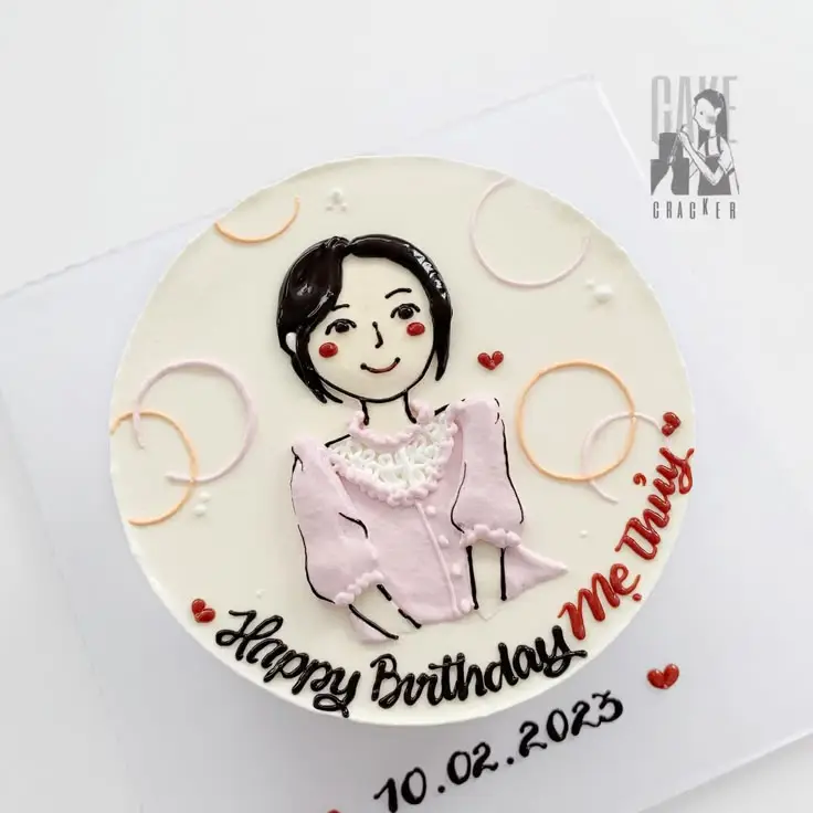 Vẽ Bánh Sinh Nhật Chibi Dễ Thương 27