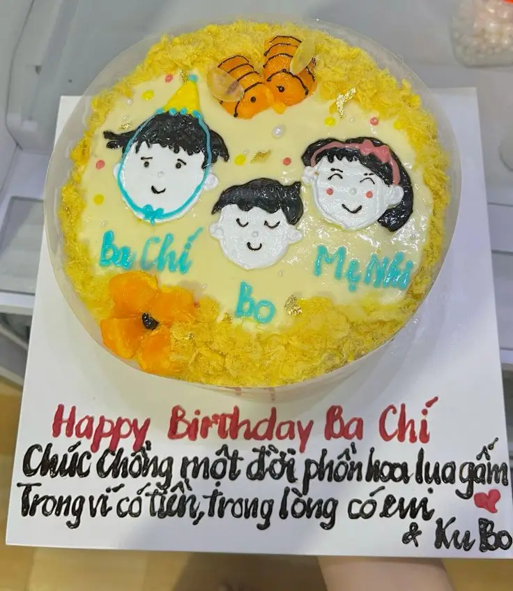 Vẽ Bánh Sinh Nhật Chibi Dễ Thương 60