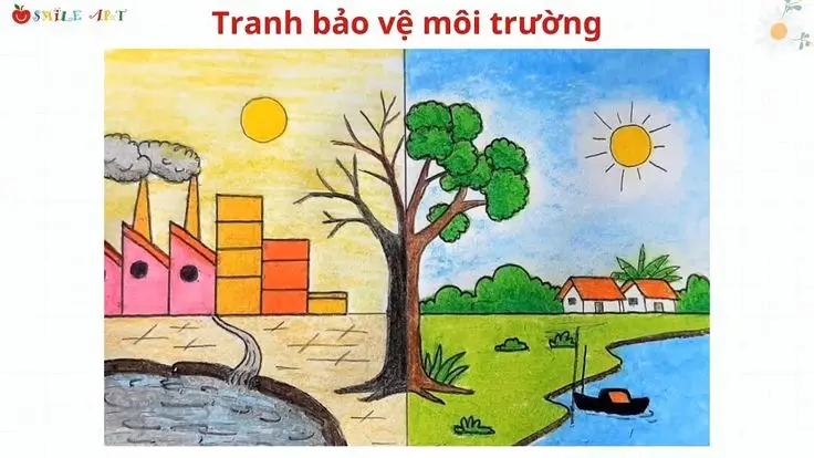 Vẽ Tranh Ô Nhiễm Môi Trường - Thông Điệp Từ Nghệ Thuật 13